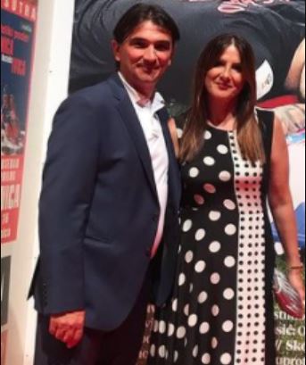 Toni Dalic's parents Zlatko Dalic and Davorka Dalic